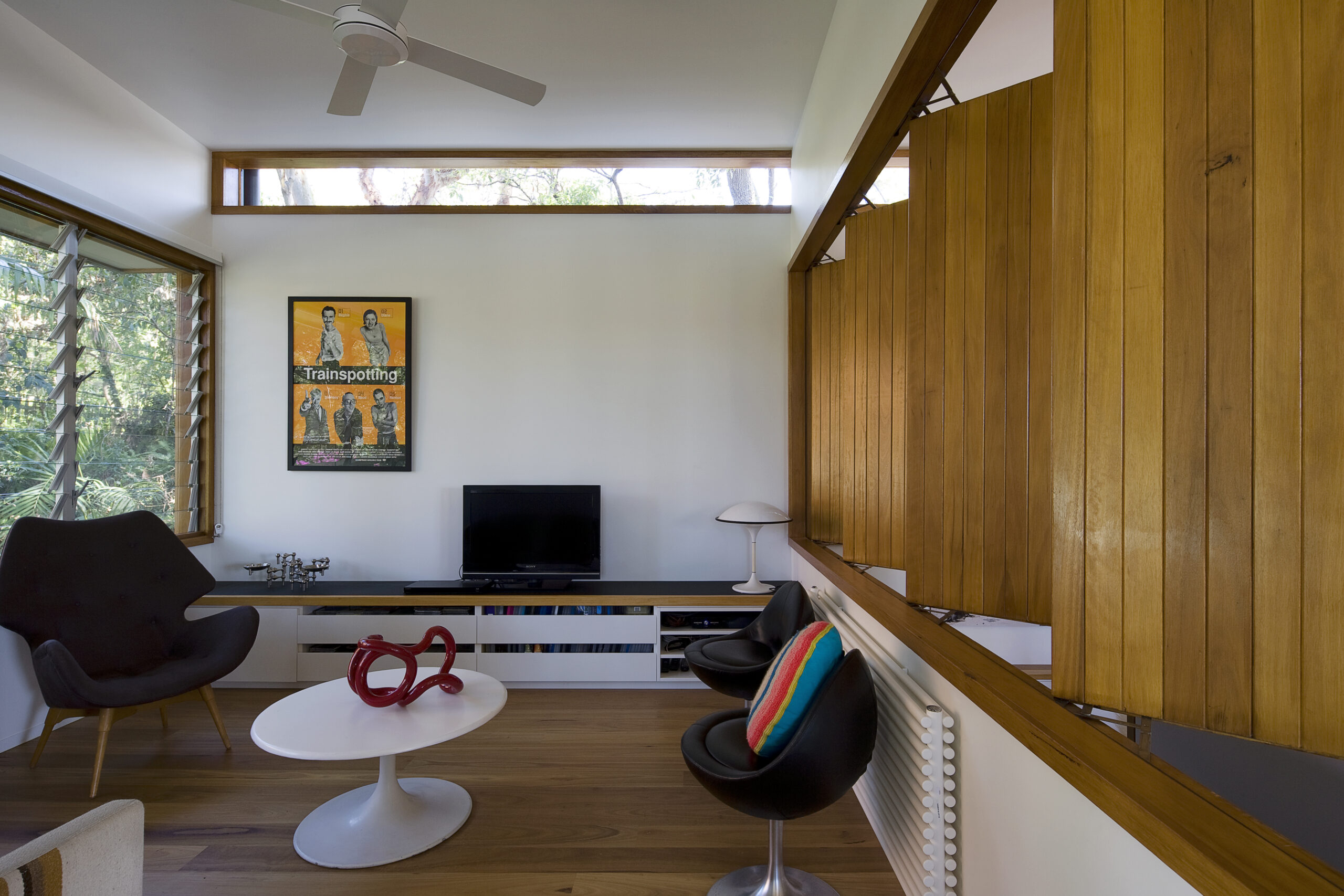 Ozone St, sitting room joinery